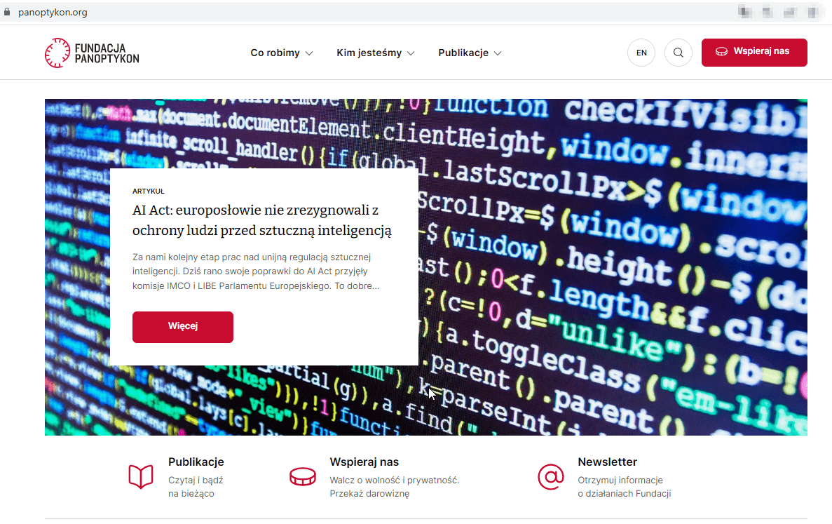 Witajcie na nowej stronie