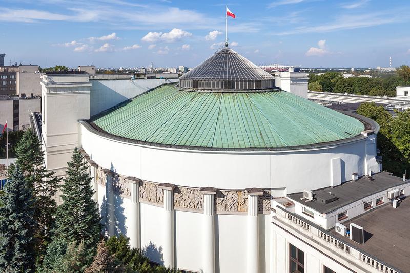 Budynek polskiego Sejmu