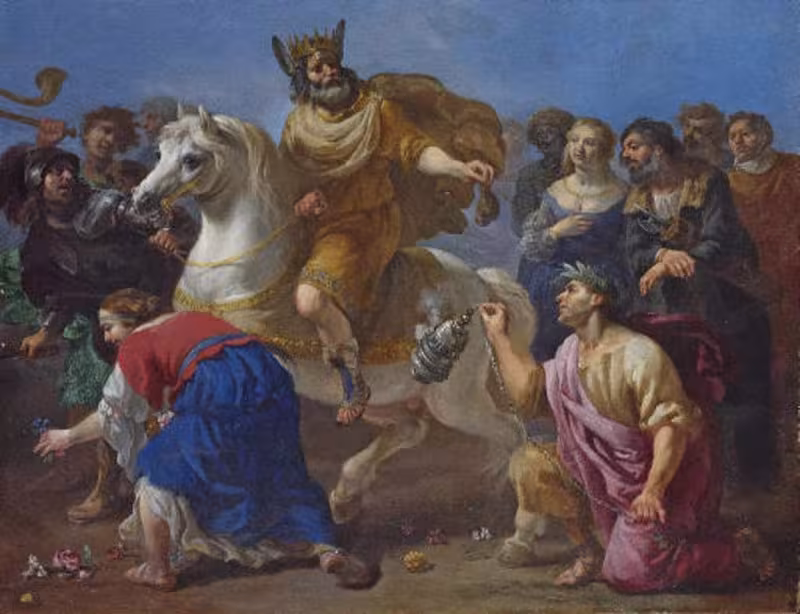 król midas zamienia rzeczy w złoto