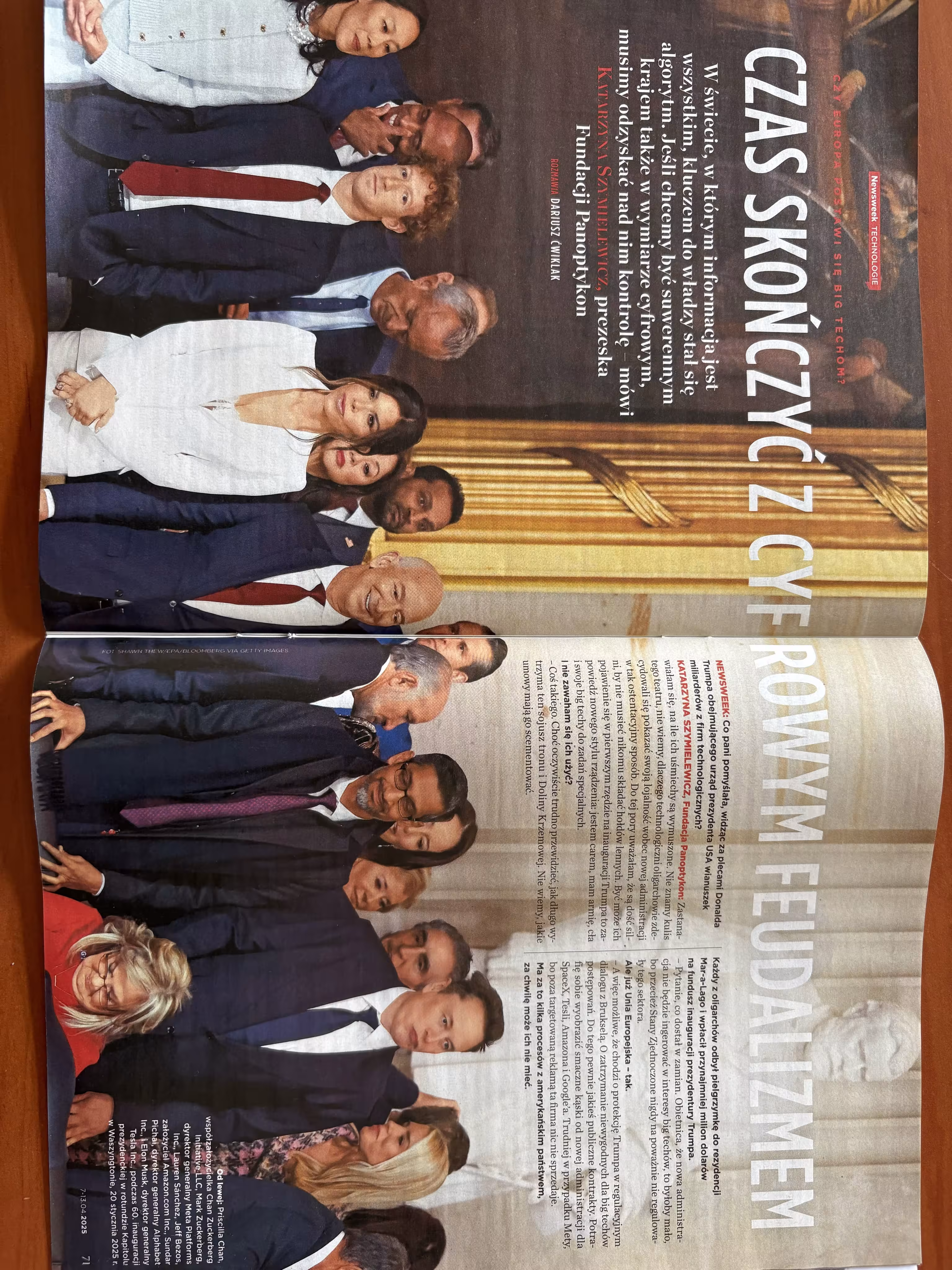 Zdjęcie strony Newsweeka