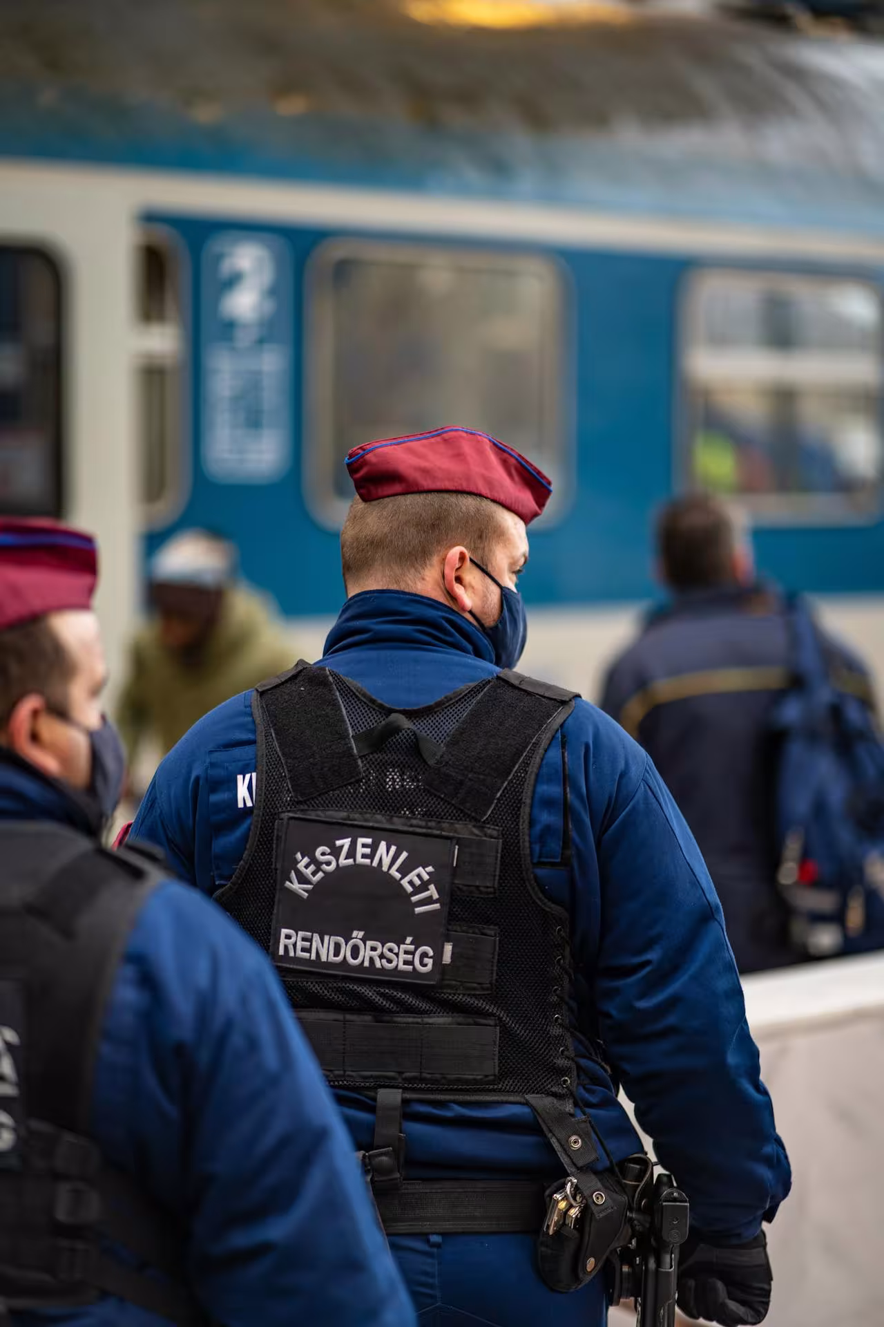 Węgierski policjant