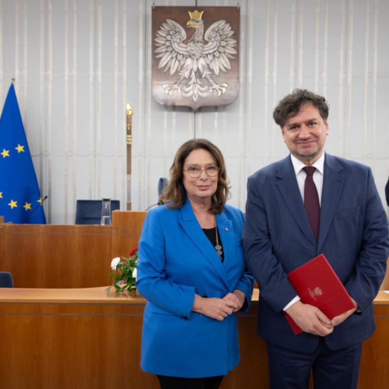 Mirosław Wróblewski i Małgorzata Kidawa-Błońska