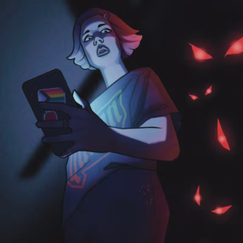 Plakat kampanii wyloguj nienawiść