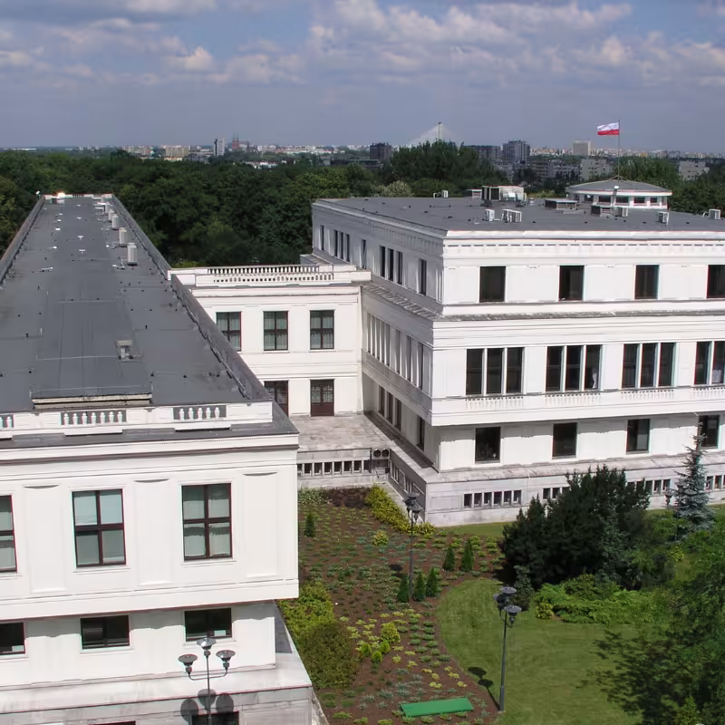 Zdjęcie budynku Senatu Rzeczypospolitej Polskiej